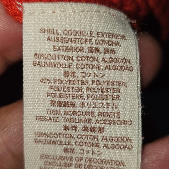 Free People Women's Parisian Nights Eyelet Embroidered Red Boho Top size  Xs - Picture 8 of 10